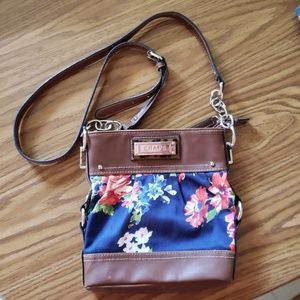 Chaps Floral Crossbody Purse